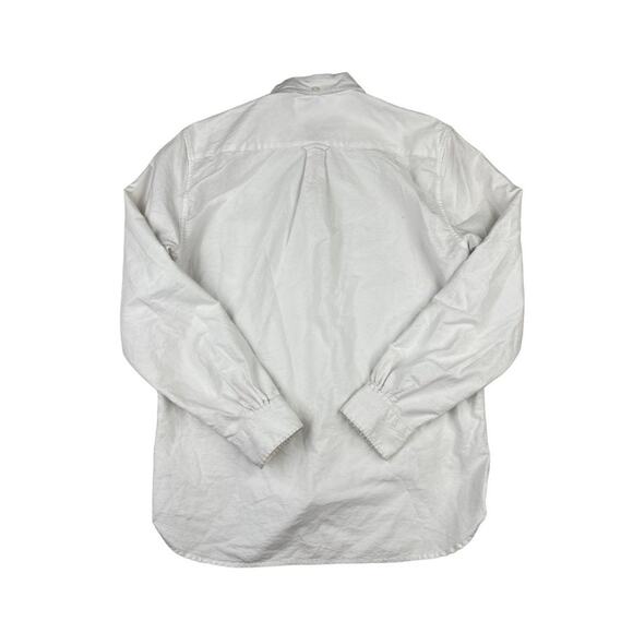 Brandy Melville - Button Down Long Sleeve Shirt in White - Picture 3 of 3